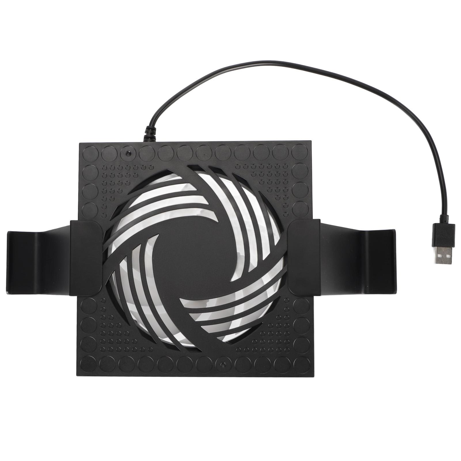 

Охлаждающий вентилятор с защитой от пыли для Xbox Series X 2000 об/мин 13 режимов RGB-подсветки Система охлаждения вентилятора с возможностью хранения