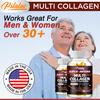 Multi Collagen Complex 1970mg 120 Capsules - 5 Types I II III V X, Beauty & Wellness