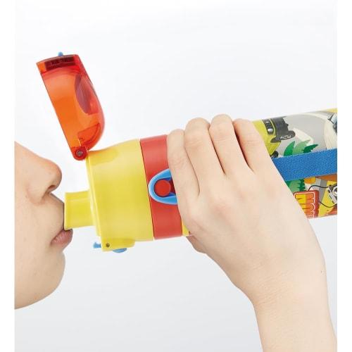 Skater Children's Stainless Steel Water Bottle Direct Drinking 470ml Tomica 24 Child-friendly Lightweight Type Cold Storage Boys Waterbottle Sports Bo