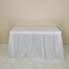 Saia de Mesa Chamativa Lavável PEVA Decorativa Impermeável Cobertura para Mesa de Escritório para Casa