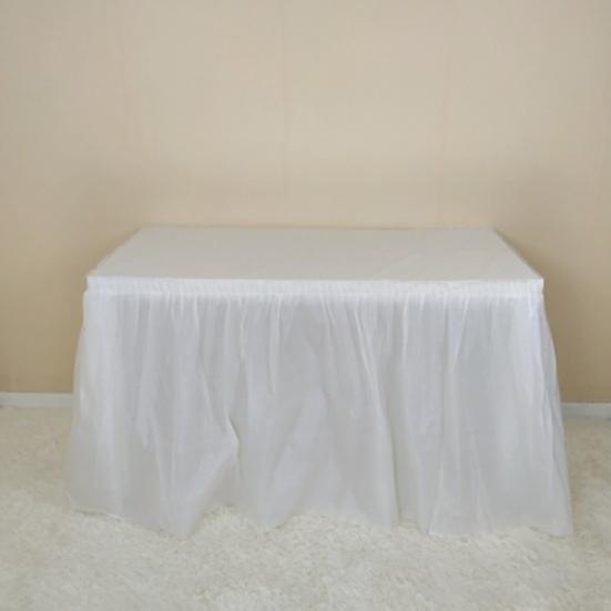 Saia de Mesa Chamativa Lavável PEVA Decorativa Impermeável Cobertura para Mesa de Escritório para Casa