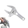 Faucet Adjustable Range Wide Slim for Plumbing and Water Pipe Wrench, 6-68mm, Opening, Design, Lightweight, Repair.