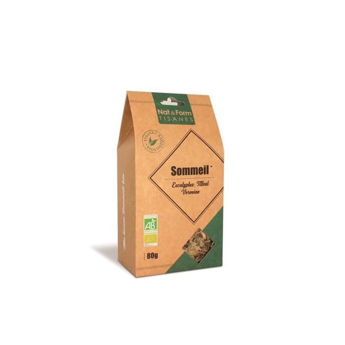 Nat &amp; Form Tisane Sommeil Bio 80g