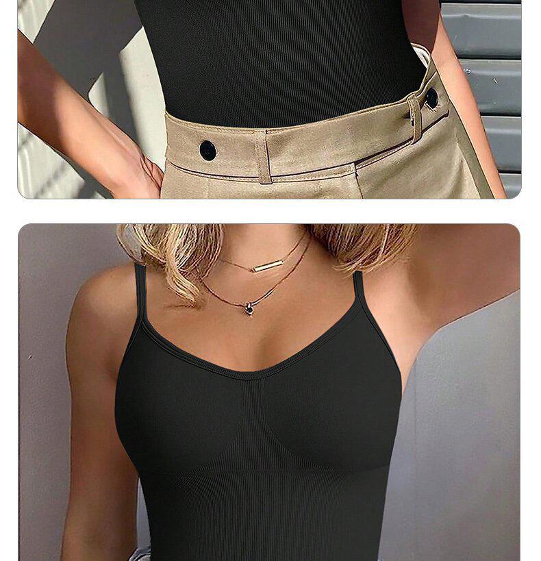 Dams Bodysuit med Öppen Rygg och Trosa med Magekontroll, Midjetränare & Stusslyftare
