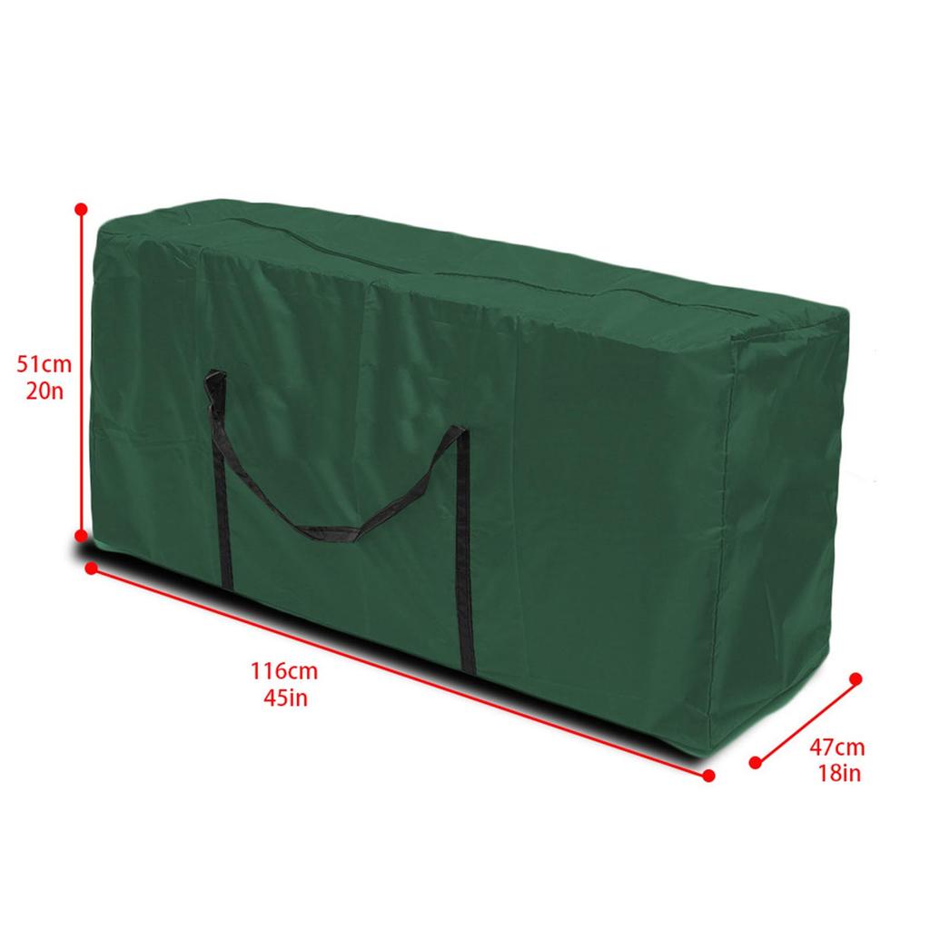 Large Lightweight Patio Furniture Seat Pads Storage Bag with Handle for Christ