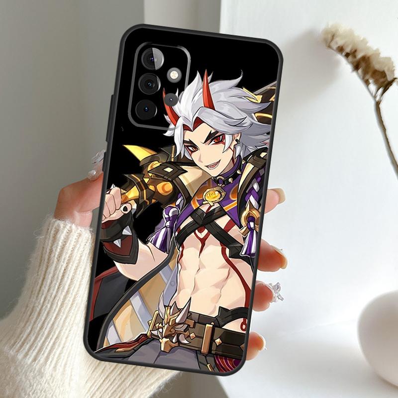 

Genshin Impact Arataki Itto Case For Samsung Galaxy A52 A32 A12 A16 A26 A36 A56 A15 A35 A55 A34 A54 A13 A33 A53 A17 A06 Samsung A52