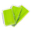 Waterproof Single Side Plastic Fly Box Silicone Pad Insert Fly Storage Fishing Tackle Box Clear Lid Fly Box Container