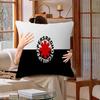 R-Red Hot-Chili Peppers Pillow Covers Cartoon Sofa Decorative Home Double-sided Printing Short Plush Cute Cushion Cover