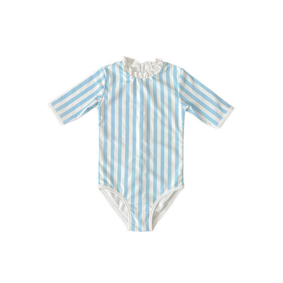 

Летний слитный купальник для девочек 2025 - Новый стиль детский солнцезащитный купальник Size 140