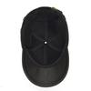 Men's Genuine Leather Baseball Caps Cowhide Snapback Hats Keep Warm Leather Cap Adjustable Size