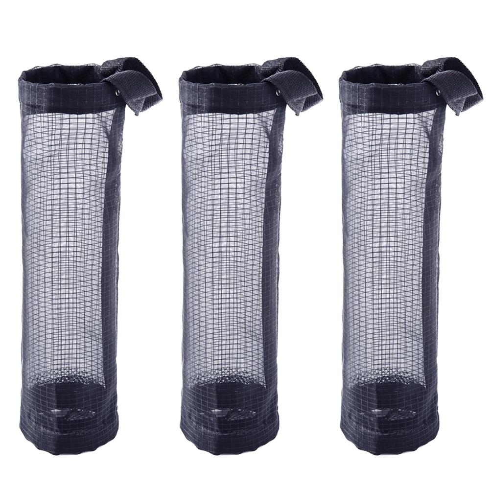 

Easy Installation Bag Hanging Storage Solution Round Shape Storage Secure Wall Mounting Quick Access Hanging Bag чёрный