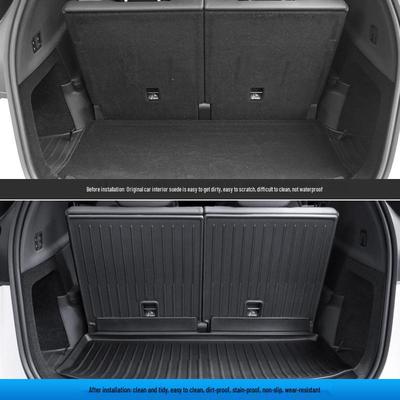 6-Seater Tesla Model Y Trunk & Backrest TPE Mat Set