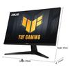 ASUS TUF Gaming VG279Q3A 27-inch 180Hz QHD IPS Gaming Monitor CN plug (adapter included)