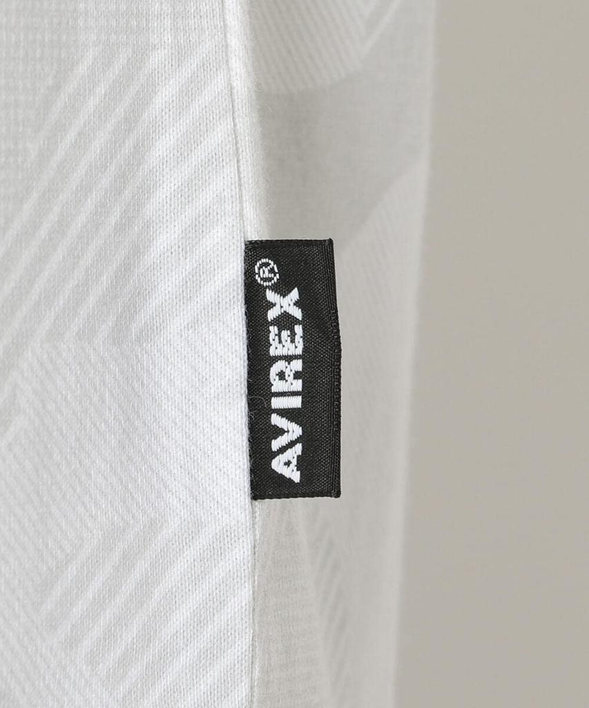 AVIREX LONG SLEEVE FATIGUE CREW NECK 6113448 XXL 009 BLACK T-SHIRT Men's