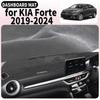 Fit for KIA Forte 2024 Car Accessories Dashmat Protective Carpet DashMat Sunshade Dashboard Cover Pad