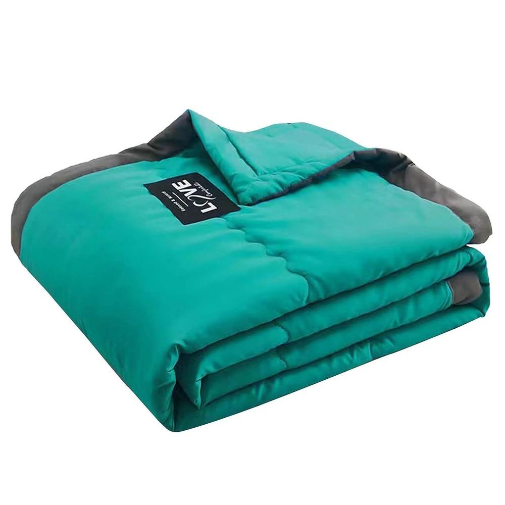 

Охолоджуюча ковдра з ефектом холоду Двостороння охолоджувальна ковдра Нова ковдра з кондиціонером 100×140cm зелений