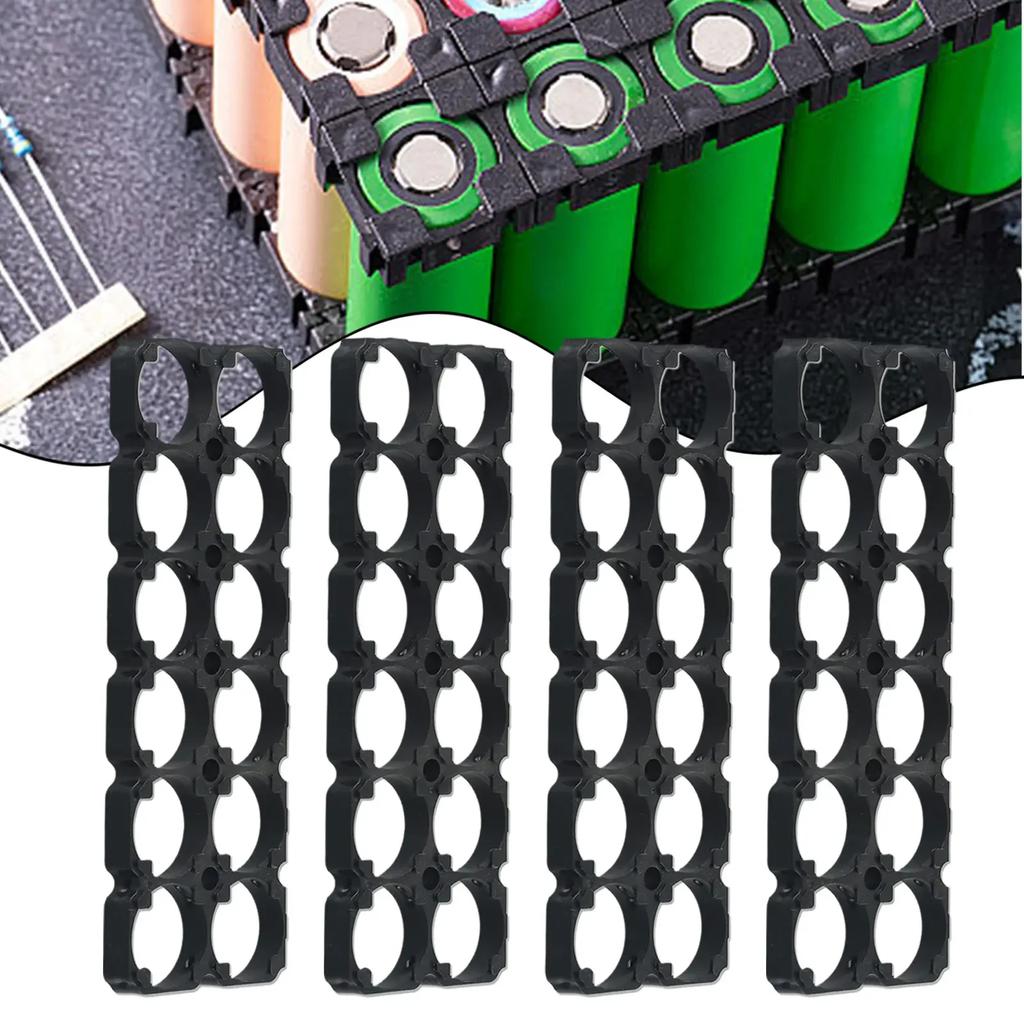 New Battery Holder Holding Battery Packs Plastic Frame Bracket Workshop Accsessories 2x6 21700 Batteries Battery Fixed Bracket