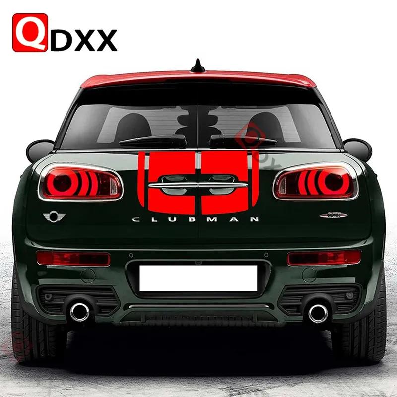 Auto Styling Seitenleisten Streifen Aufkleber Haube Motorhaube Kofferraum Heck Vinyl Aufkleber Set Für Mini Clubman JCW F54 Zubehör (mit All4)