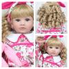 BZDOLL 60 cm Mjuk Silikon Reborn Baby Doll Leksaker Som Äkta Vinyl Prinsessan Toddler Alive Bebe Girl Bonecas Barn Födelsedagspresent