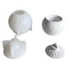 Mehrzweck-Schneekugelform Flexible DIY-Schneeflocken-Kugelform Perfekt für Kerzenhalter und Harzhandwerk