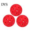 Smooth Flight Pickleball 3Pcs 40-Holes High Bounce Visibility PE Indoor Outdoor Practice Tournament Training Ball Accessories Durable
