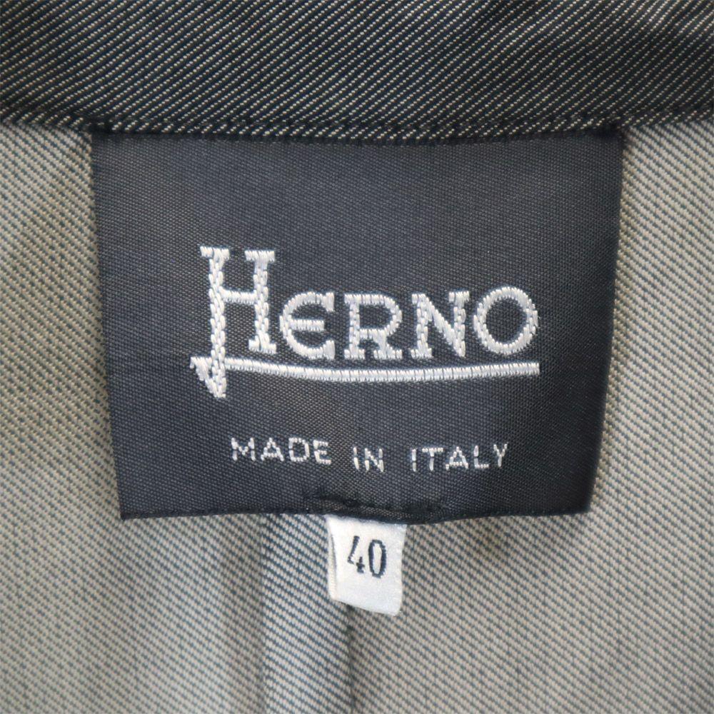 Herno made in Italy tailored jacket 40 Black series Women Used