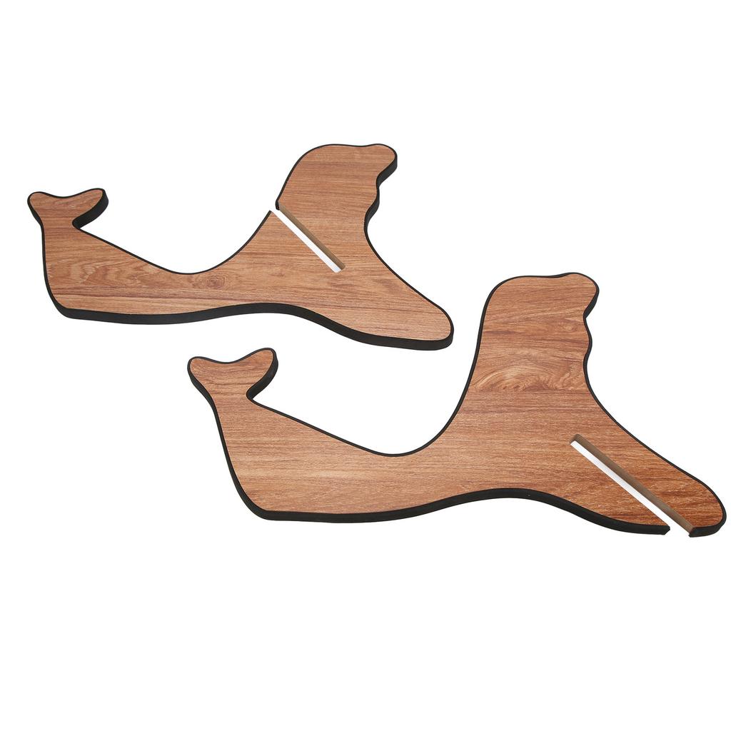 Ukulelenständer Holz Abnehmbare Gitarren-Ausstellungsständer Tragbarer Saiteninstrument-Halter Gelb