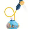 Kids Bath Toys For Kids Electric Submarine Shower Sucker Swimming Toys Spray Water Toys Water Toys Sprinkler Kids Shower Toys