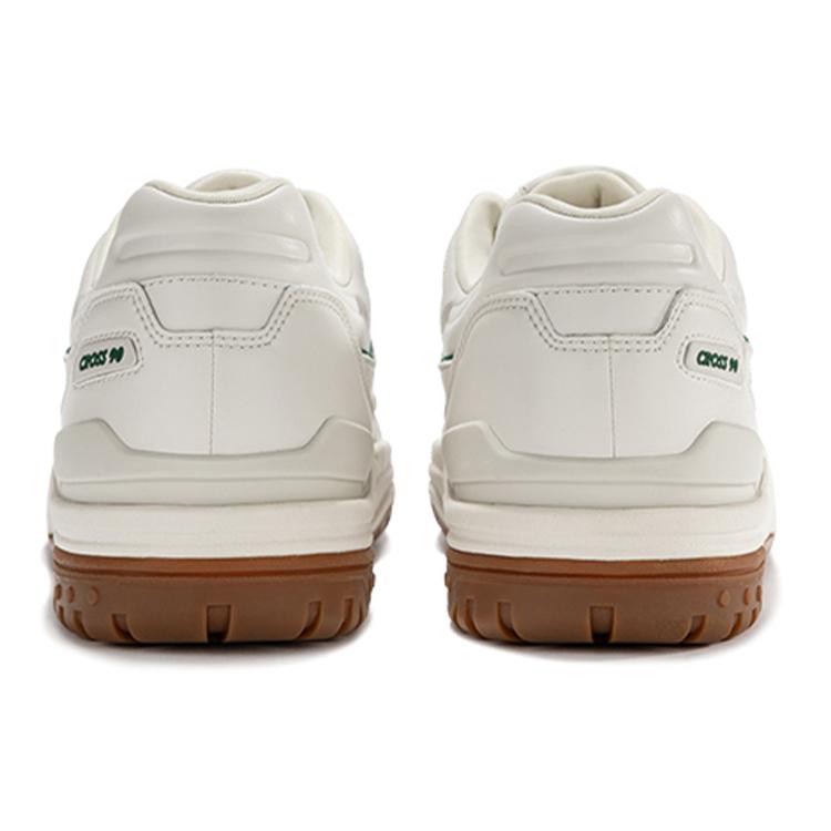 Saucony Cross 90 Comfortable Low top Skateboard Shoes Unisex Ecru S79035-4