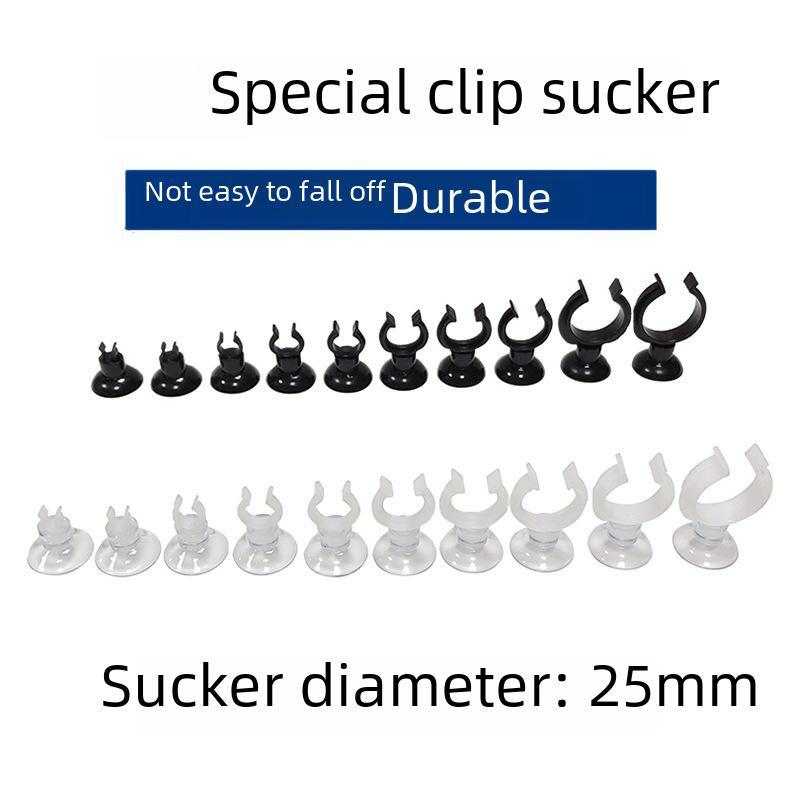 Sada přísavek pro akvárium Haixin: Přísavka akvária, držák kyslíkové trubice, topná tyč, svorka U-trubice