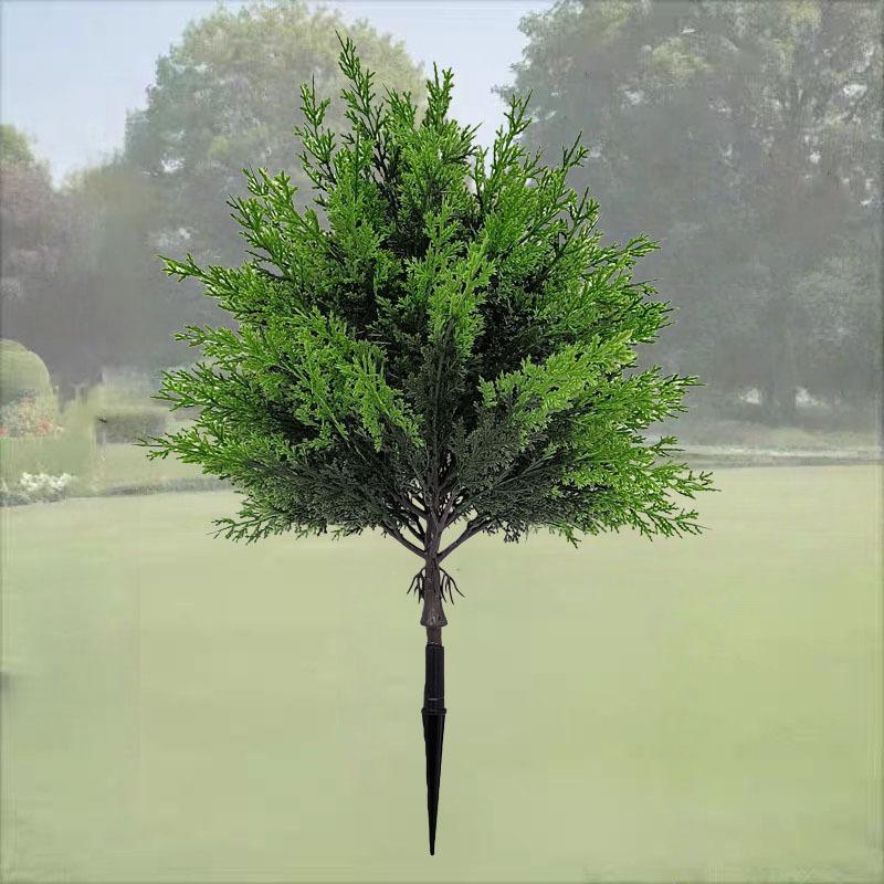 Artificial Cedar Topiary Trees Christmas Decorations Indoor Outdoor Small Fake Realistic Greenery Cedar Pine Tree