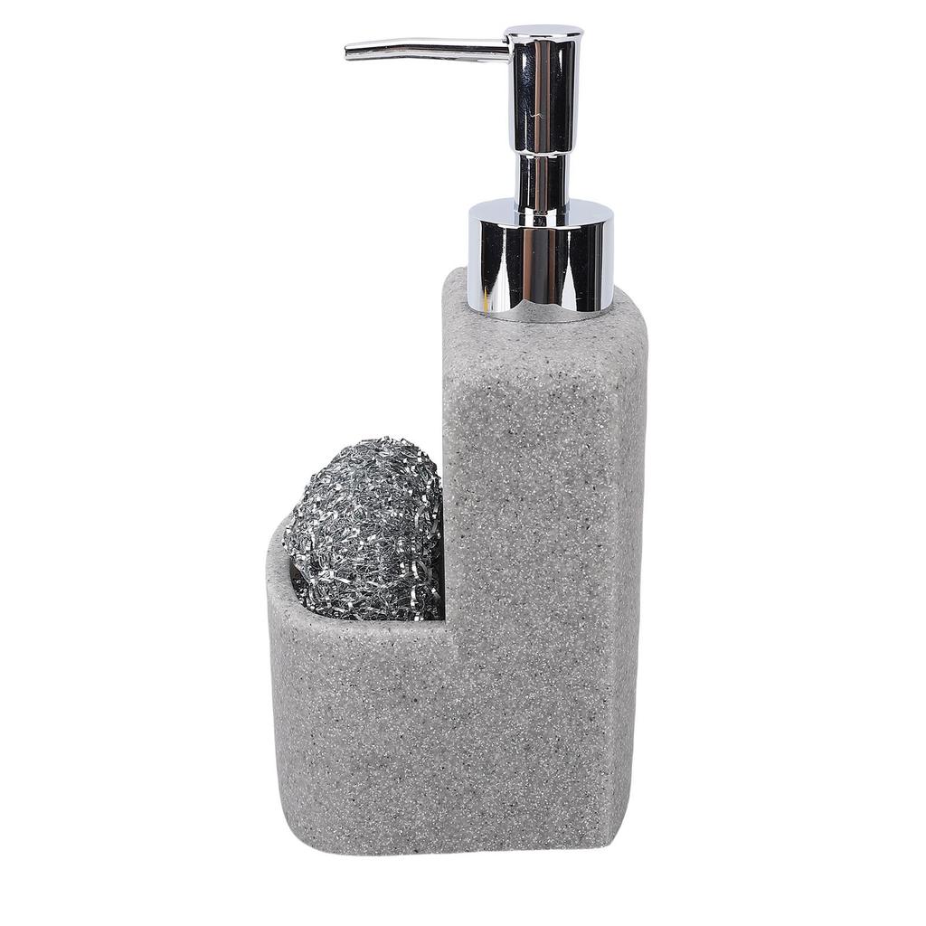 Housewares Soap Dispenser 250ml Capacity 2 in 1 Liquid Hand Dish Soap Dispenser and Holder for