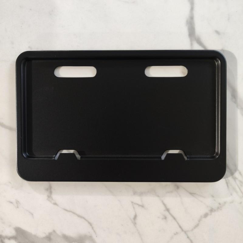 2pcs Aluminum 1 Motorcycle Badge Frame Universal License Plate Holder Motorcycle Accessories Motorcycle License Plate Frames