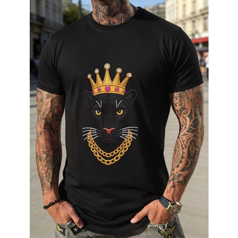 

Мужская футболка, идеально подходящая для летних повседневных прогулок и уличного стиля выходного дня. Это идеальный подарок для друзей-мужчин и подходит для повседневной городской одежды S чёрный