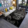 Inspirational Text Face Design Suitable As a Non-slip Mat for the Living Room or Bedroom Sofa