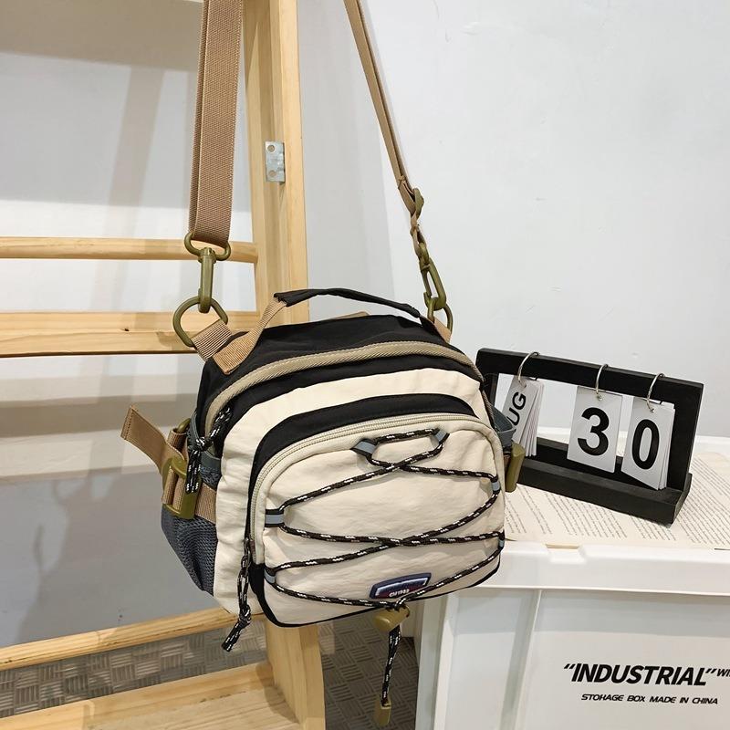 Multifunctional messenger bag Women's mountain climbing hiking lightweight small bag Leisure personalized sports shoulder backpack