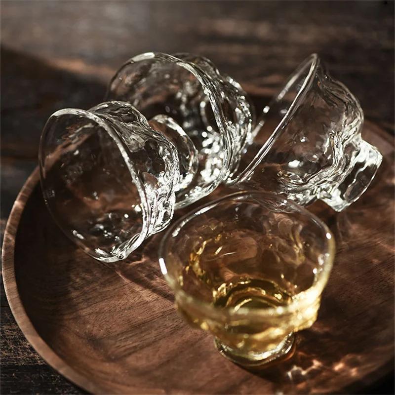 High Borosilicate Glass Tea Cup Set Transparent Small Tea Bowl Multiple Styles Home Use Owner Cup