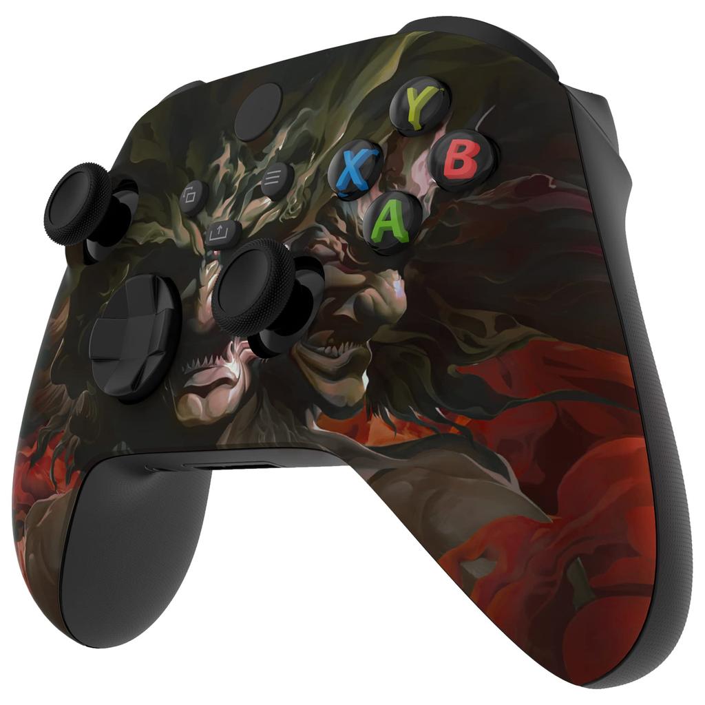 Custom Front Housing Shell for Xbox Series Cover Faceplate for Xbox Series and Xbox Core Not eXtremeRate's X/S Controllers, Soft-touch X/S (controller