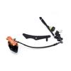 Motorcycle modified rear disc brake kit for drum brake modified rear disc brake assembly upper & lower pump caliper