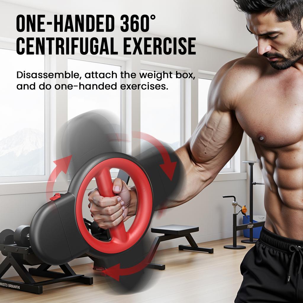 Adjustable Arm Strength Trainer Upper Body Workout Equipment To Build Forearm Wrist Chest Muscles Workout Accessories