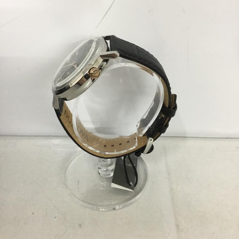 Used BULOVA watch analog (self-winding) 98A187 classic with box
