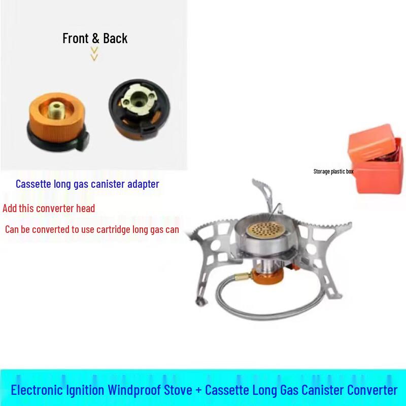 Sanjiaolong Outdoor Portable Windproof Gas Stove