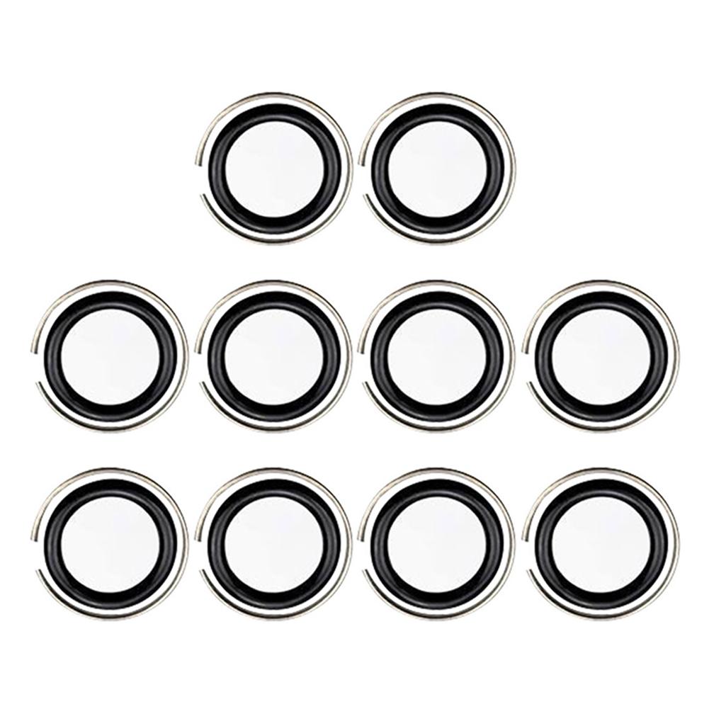 

10pcs 1/2inch Retaining Clip With O-rings For Impact Wrench Snap Anti Detachment Wrench Socket Retainer Rings