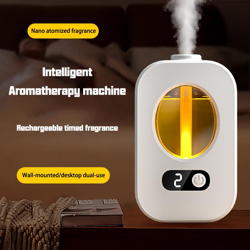Automatischer Diffusor Aromatherapie-Maschine Luftduft Lufterfrischer Toilette Badezimmer Aroma Ätherisches Öl Spender Luftbefeuchter