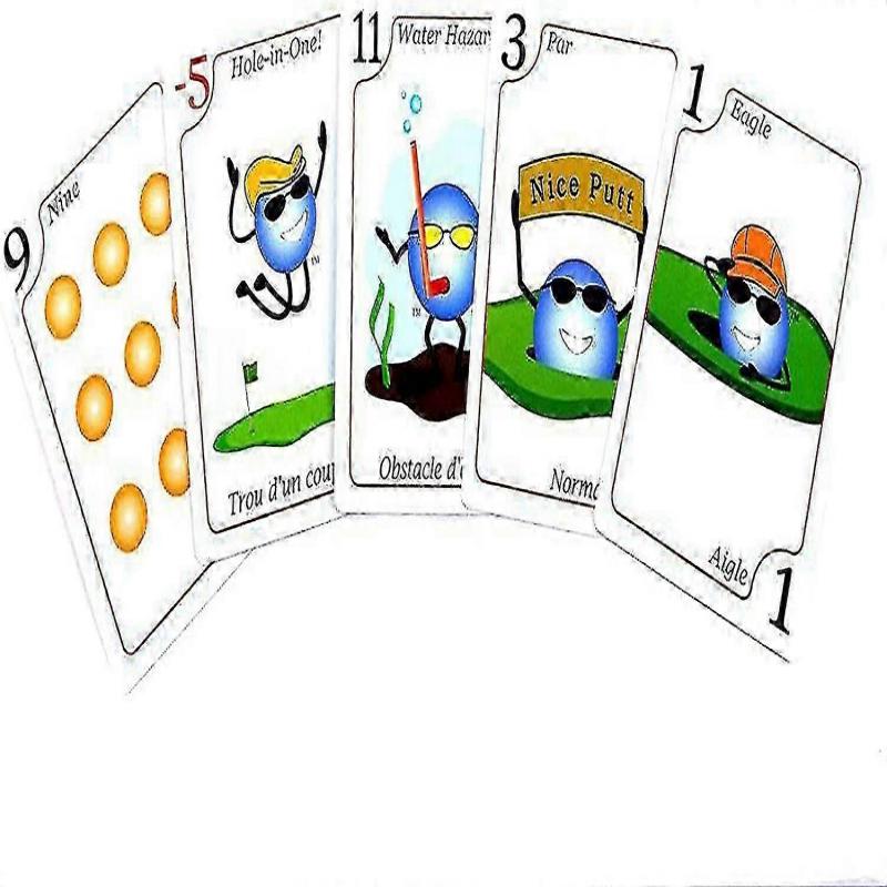 Play Nine - Board Game for Family Party - Card Game with Nine Rounds of Golf