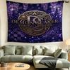 Arazzo da Parete Demon Slayer Appeso Estetico alla Parete Coperta in Tessuto Stampato Arazzi Decorativi per Camera da Letto Soggiorno Decorazione per la Casa