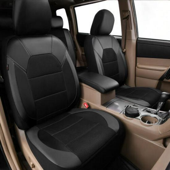 Mexico Cross-Border Car Seat Cover - Sandwich Stitching PU Leather