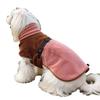 Autumn and Winter New Pet Clothes Lamb Wool Double-layer Dog Clothes Coat Small Medium and Large High Neck Warm Dog Clothes