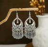Vintage European & American Style Hollow Fashion Pendant Earrings for Women