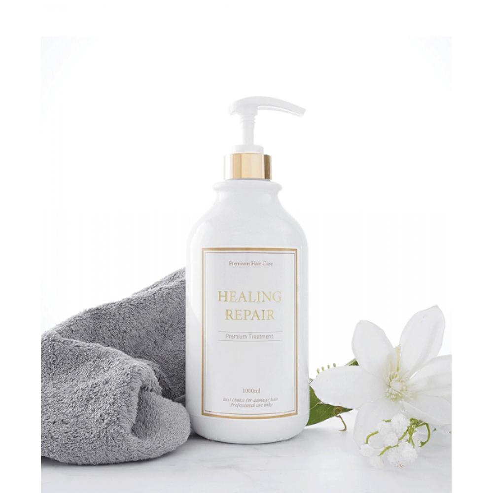 Vivaluz Лечебное восстанавливающее средство 1000 мл Healing Repair 1000ml+Healing TM Shampoo